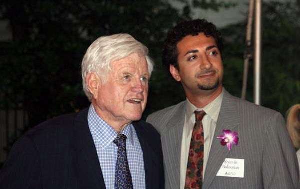 Ted Kennedy and Sherwin Boloorian