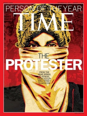 Time Magazine - The protester