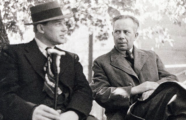 Harry Martinson och Ivar-Lo Johansson