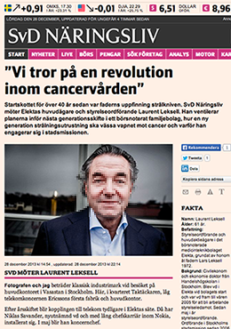 Cancerrevolution Elekta Laurent Leksell