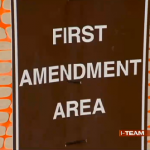 first amendment area