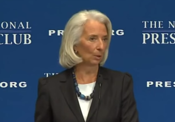 Christine Lagarde. Pressfoto: IMF