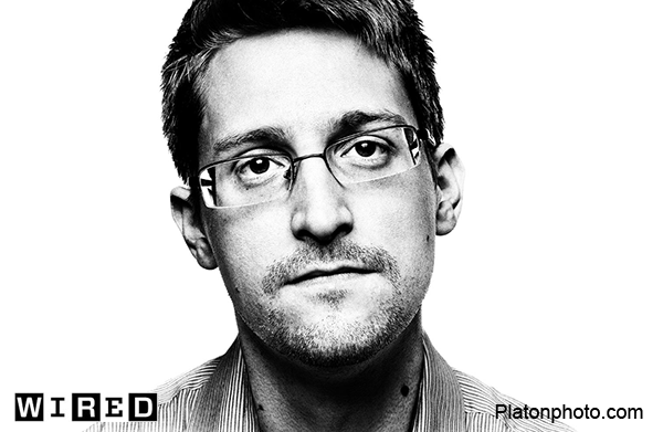 Edward Snowden - Photo: Platonphoto.com