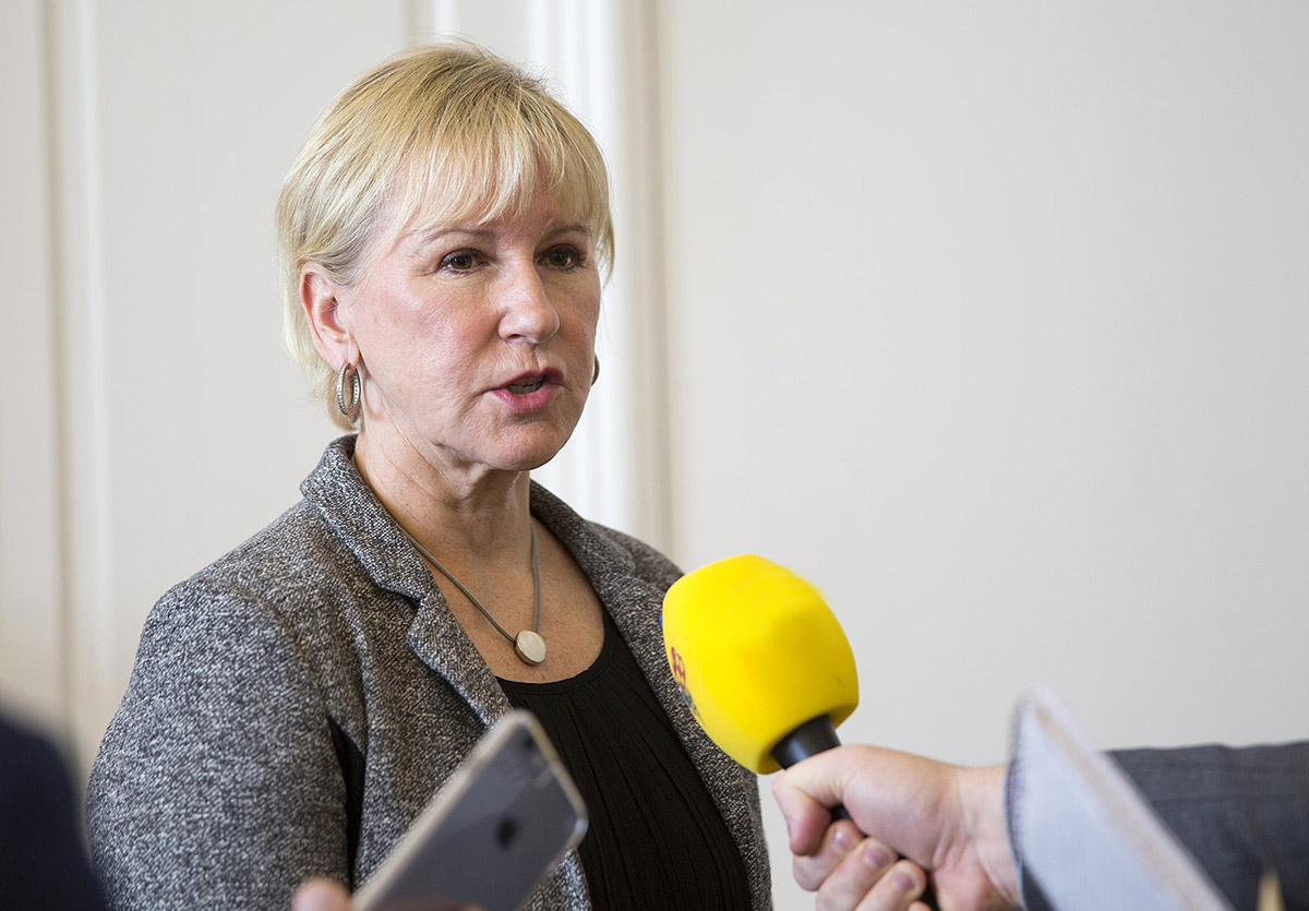 Utrikesminister Margot Wallström, 2016. Foto: Anna Palmehag, News Øresund (Newsoresund.org). Licens: CC BY 3.0