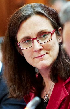 Cecilia Malmström - Foto: European Commissioner for Home Affairs - Wikimedia Commons