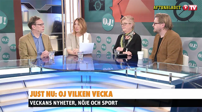 Lena Mellin,   Oisín Cantwell, Fredrik Virtanen - Foto: Aftonbladet
