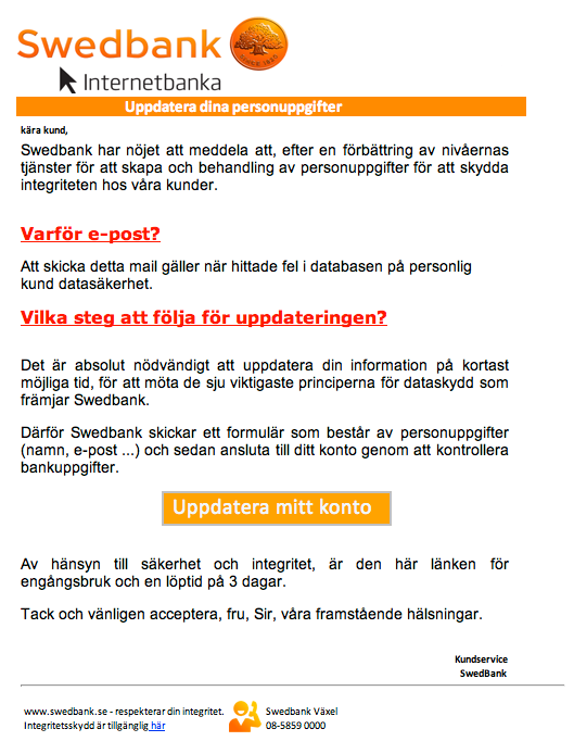 Swedbank-Internetbanka