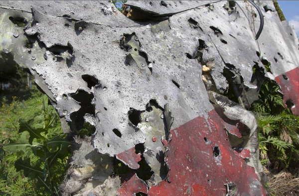 MH17 bullet-holes