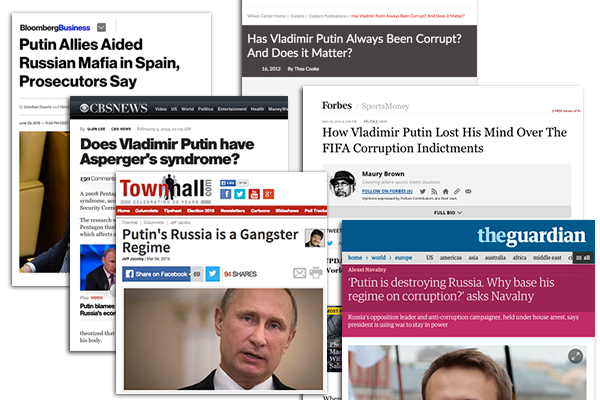 Putin in Western Media 2015