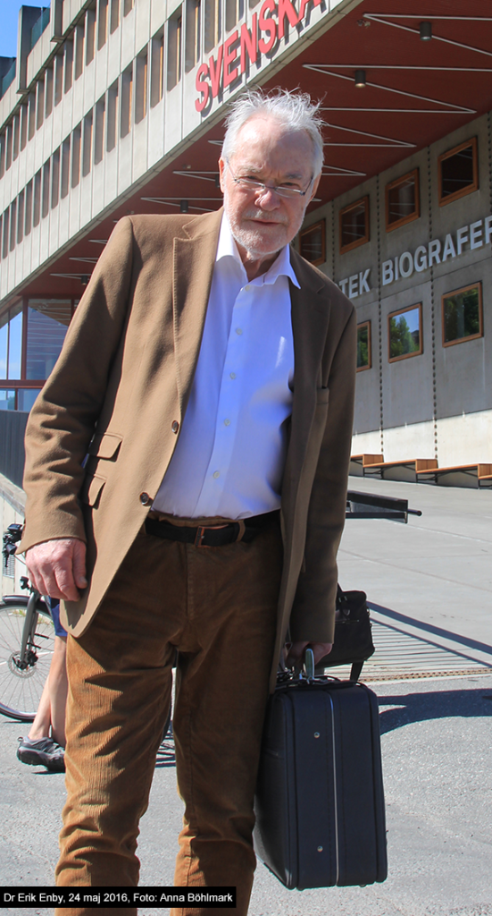 Dr Erik Enby, 24 maj 2016 - Foto: Anna Böhlmark