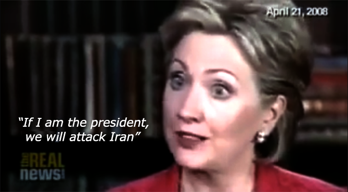 Hillary Clinton in 2008
