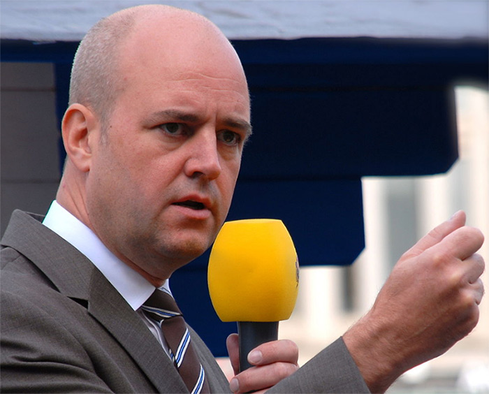 Fredrik Reinfeldt,   2010 - Foto: Frankie Fouganthin, Wikimedia Commons
