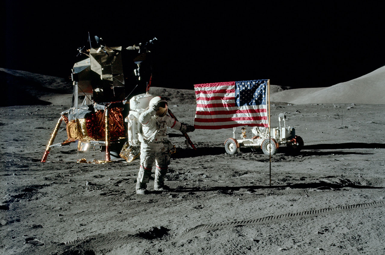 Moon landing 1969 - Foto: NASA, public domain