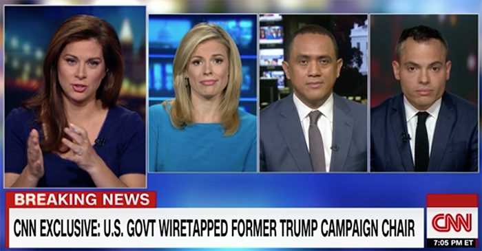 FBI buggade Trumps kampanjordförande - Foto: CNN,   studiobild