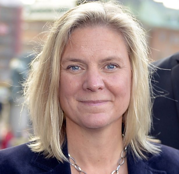 Finansminister Magdalena Andersson (2017)