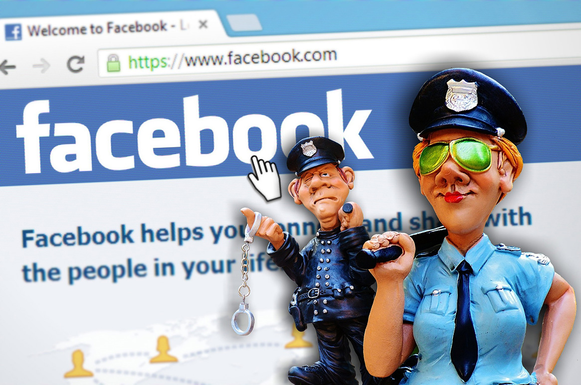 Facebook Police - Foto: Alexa, CC0 Creative Commons