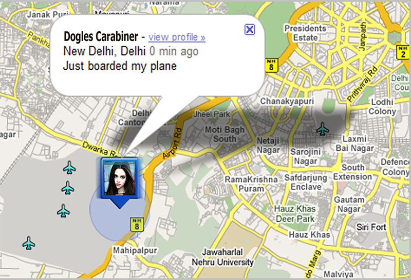 Cell Phone Location Tracker - Source: Play.google.com