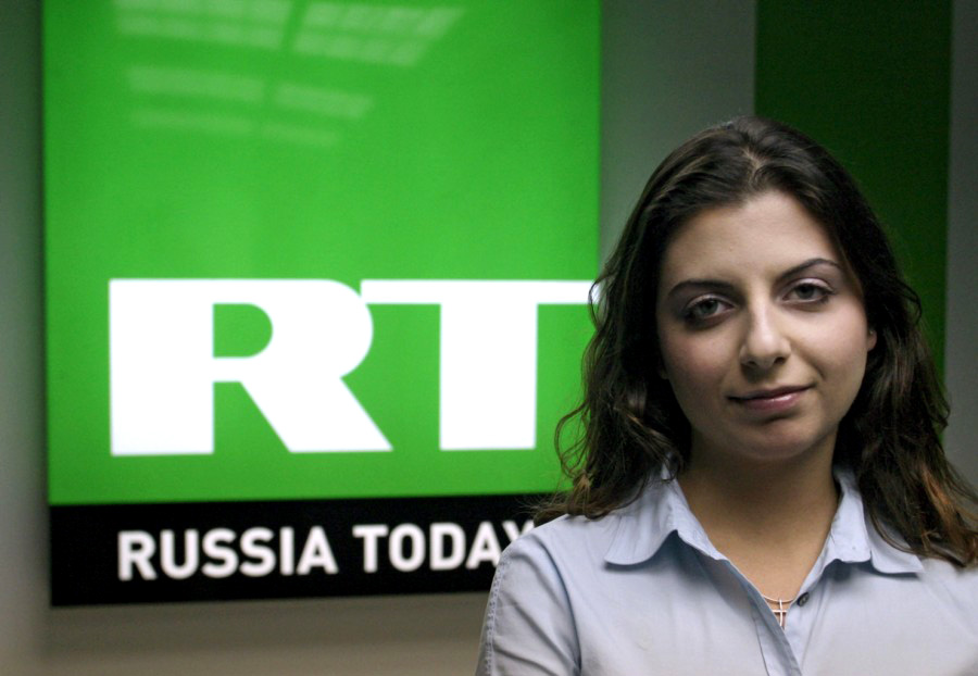 Margarita Simonian chefredaktör på RT - Foto: Arseny Neskhodimov,   ITAR, TASS