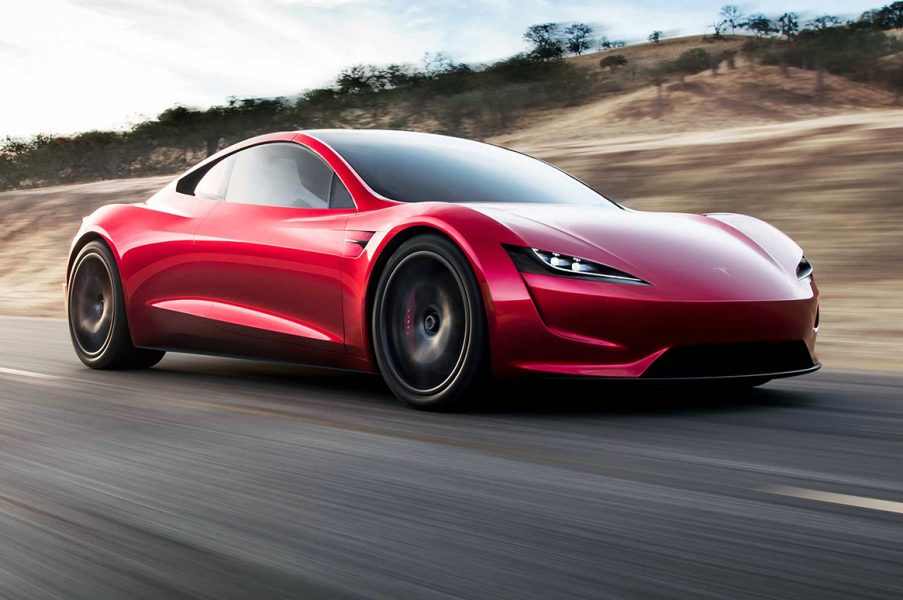 Tesla Roadster 2020 - Pressfoto