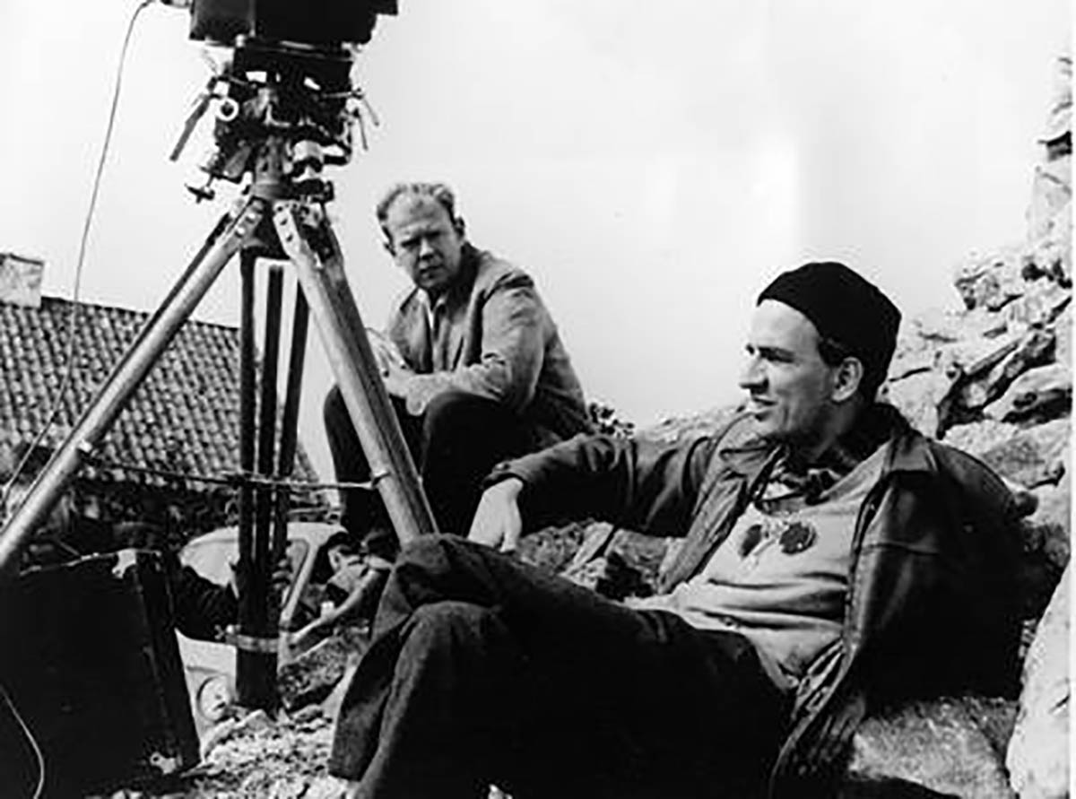Ingmar Bergman och Sven Nykvist