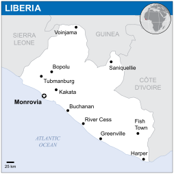 Liberia - Wikimedia, CC BY 3.0
