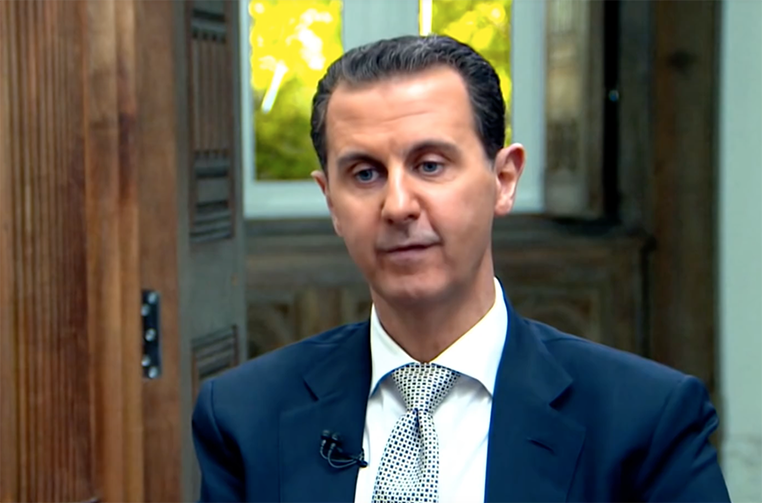 Bashar al-Assad, 2018 - Foto: Sky News