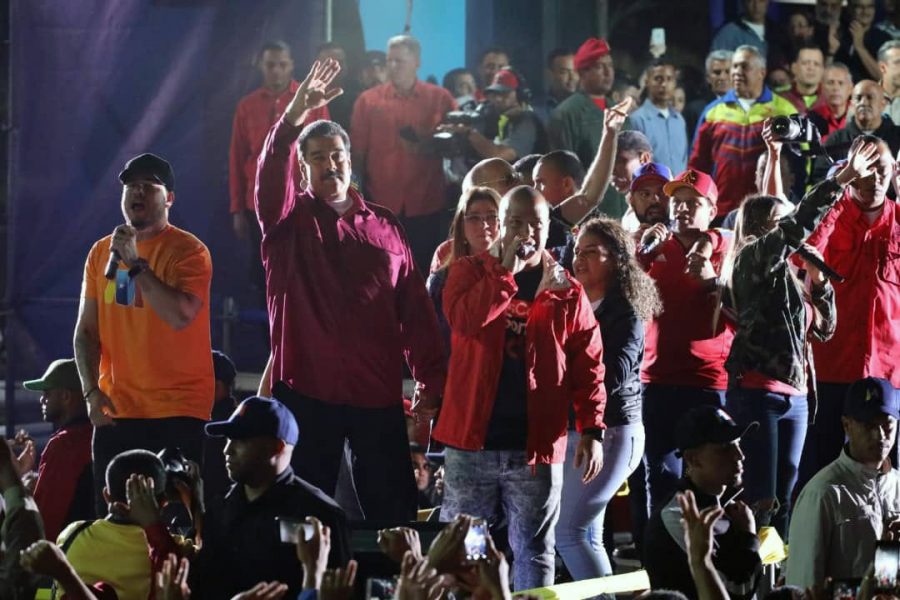 Maduro vann valet 2018 i Venezuela - Okänd fotograf