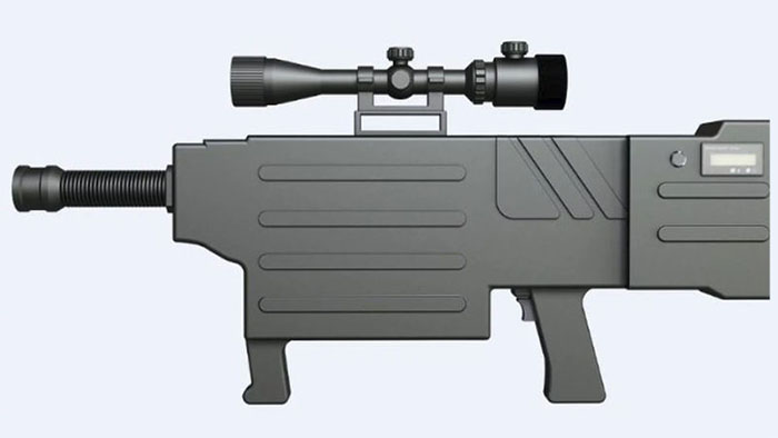 KZM-500 laser assault rifle. Bild: South China Morning Post