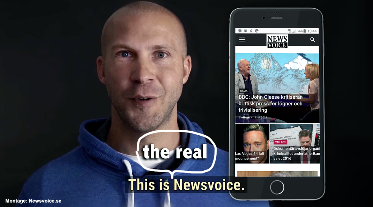 The Real NewsVoice - Montage: Newsvoice.se