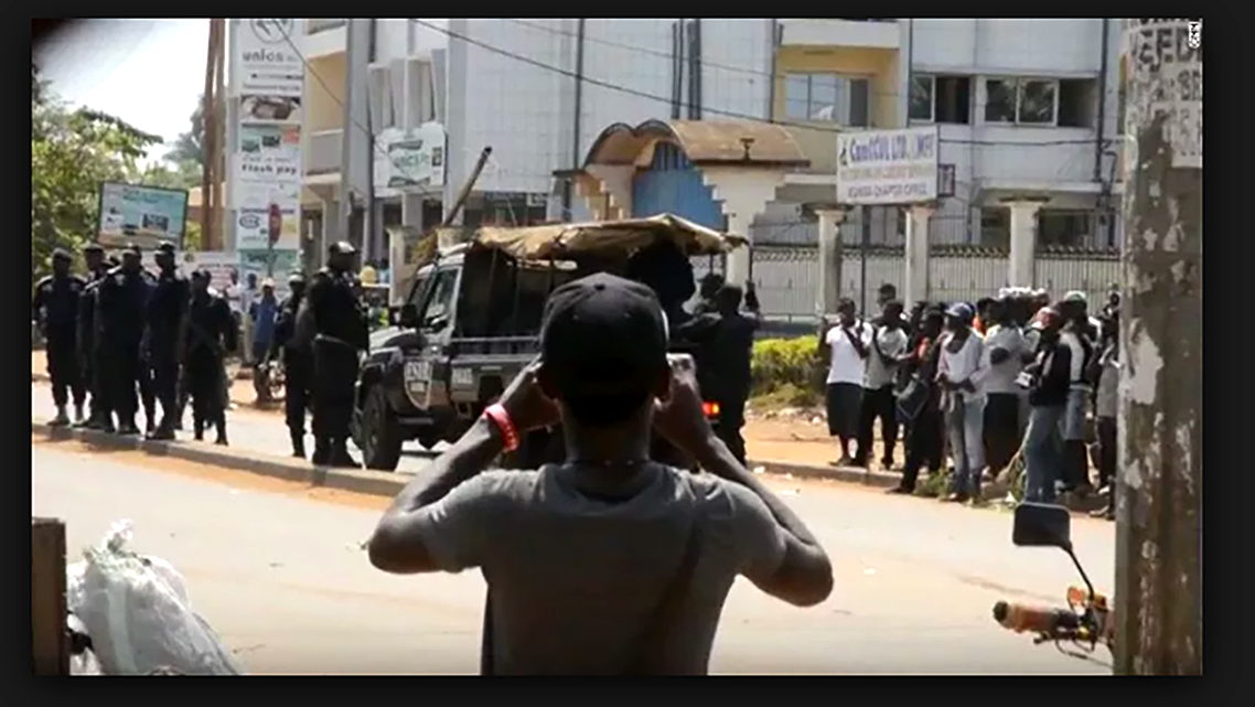 Cameroon clashes on October 6, 2018. Photo: Private citizen