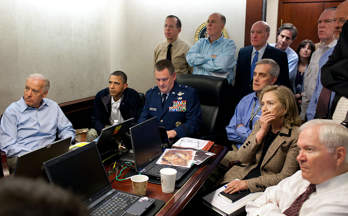 The Situation Room - Foto: Pete Souza, public domain, Wikimedia Commons