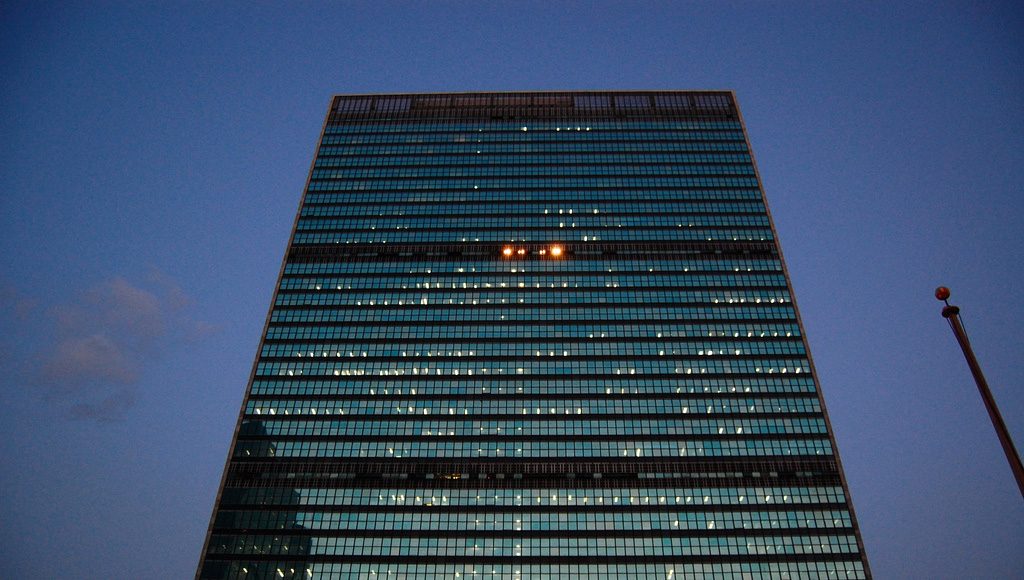 United Nations (FN) i New York. Foto: Tadekk. Licens: CC BY 2.0, Flickr.com