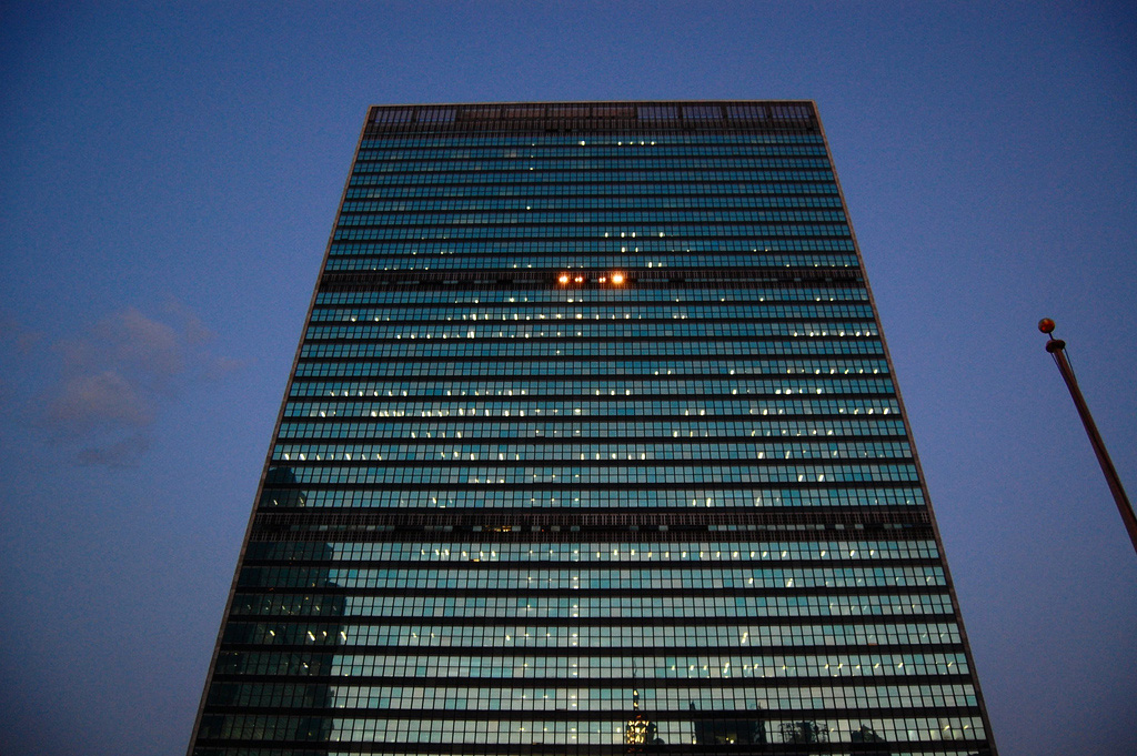 United Nations (FN) i New York. Foto: Tadekk. Licens: CC BY 2.0, Flickr.com