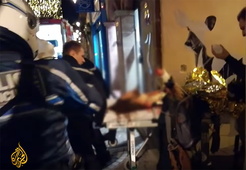 Terrordåd i Strasbourg den 11 dec 2018. Foto: Aljazeera.com