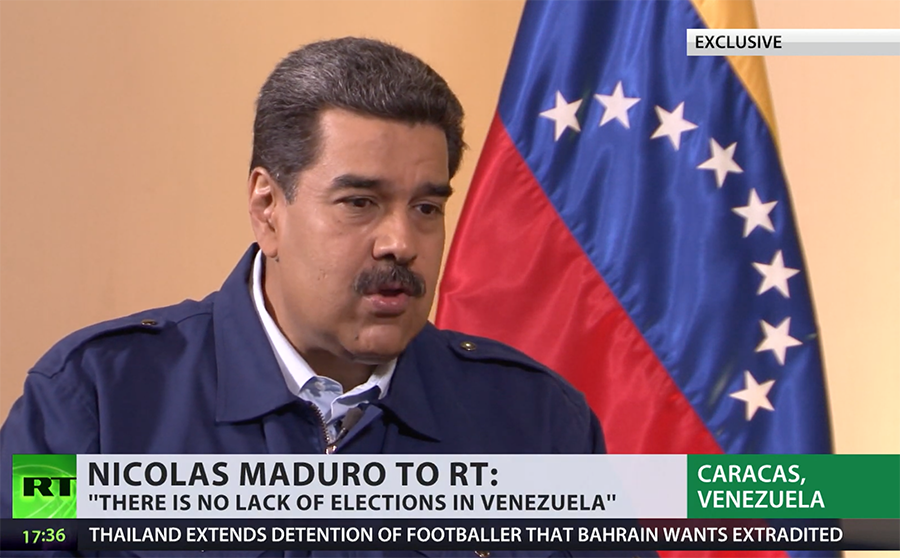 Nicolas Maduro 5 feb 2019. Foto: RT.com