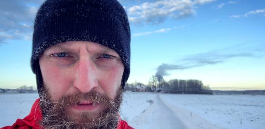 Ivar Arpi 21 januari 2019, selfie