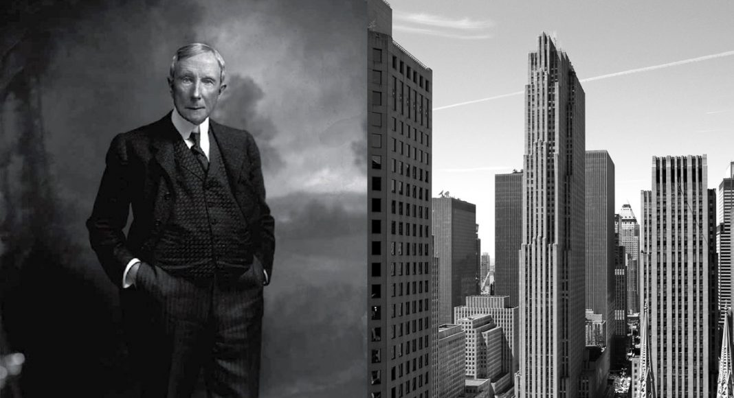 John D. Rockefeller och Rockefeller Center i New York