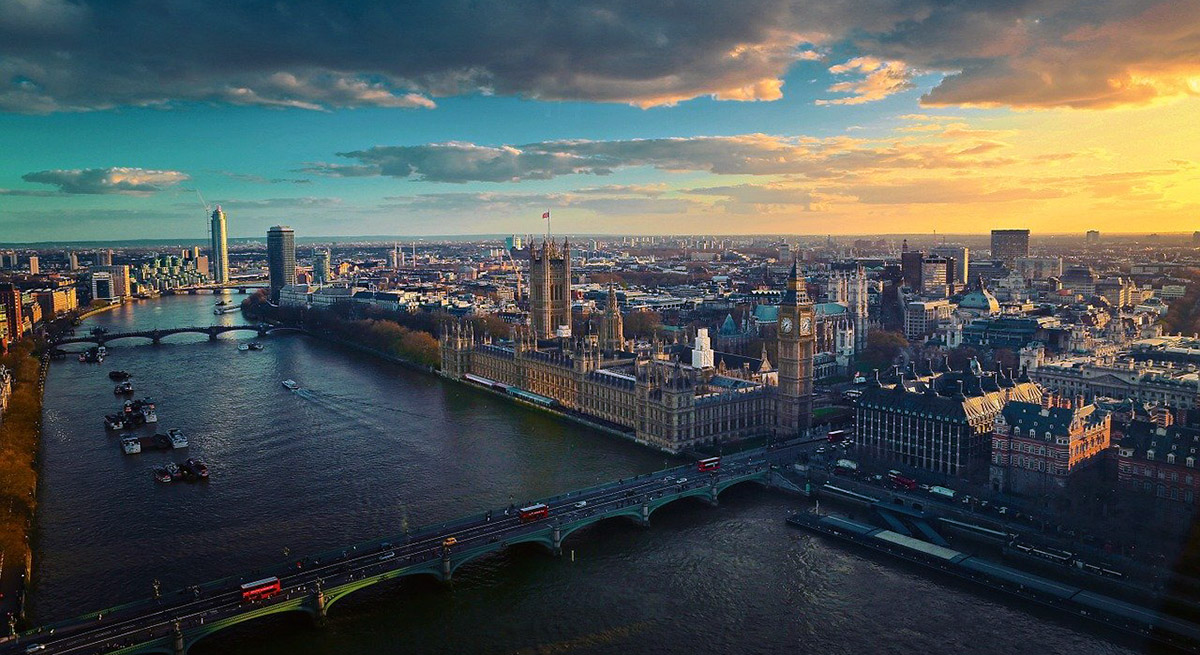 Themsen i London. Foto: Liu Shuquan. Licens: Pixabay.com