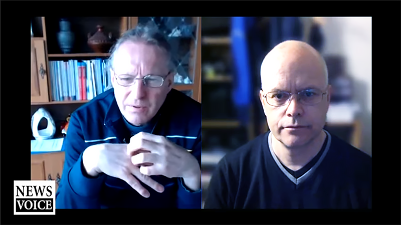 Michael Zazzio och Torbjörn Sassersson, Skype-intervju 8 mars 2020