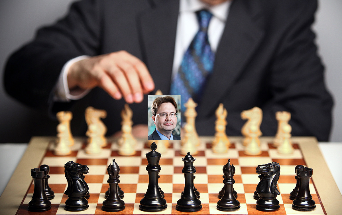 Joakim Brandberg (pressfoto: Jeanette Hägglund) en spelare i schacket.