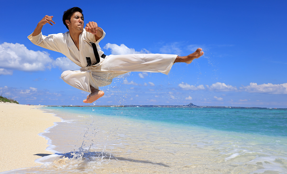 Karate, Okinawa. Licens: Shutterstock.com