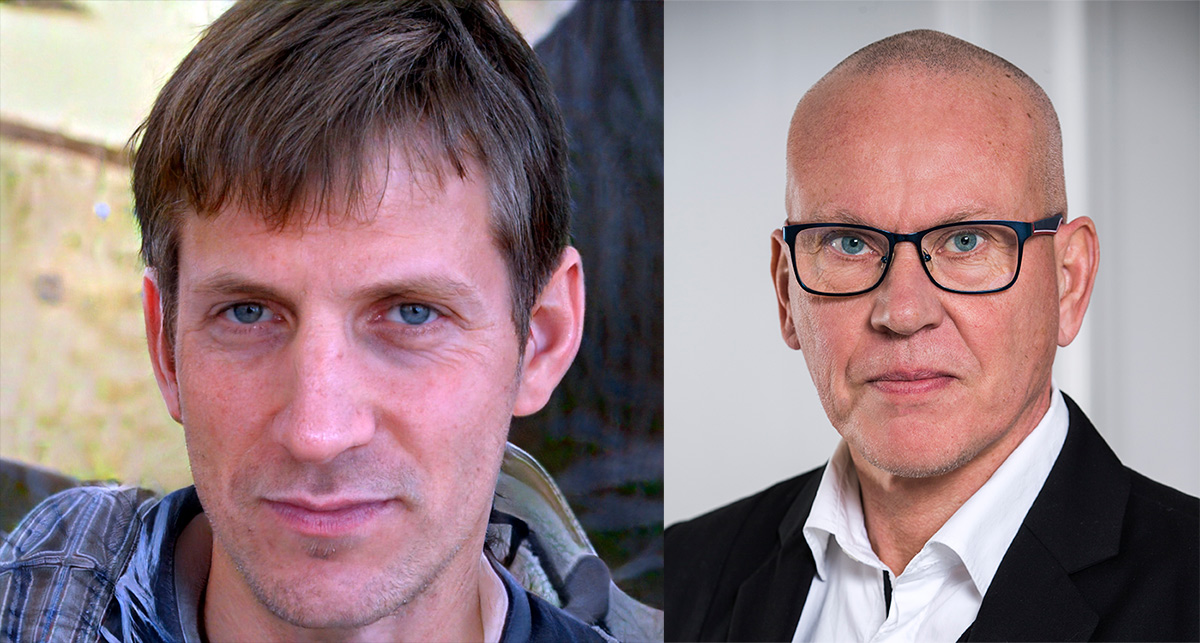 Anders Gustafsson (NewsVoice) och Lars Björkman, Kantar Sifo