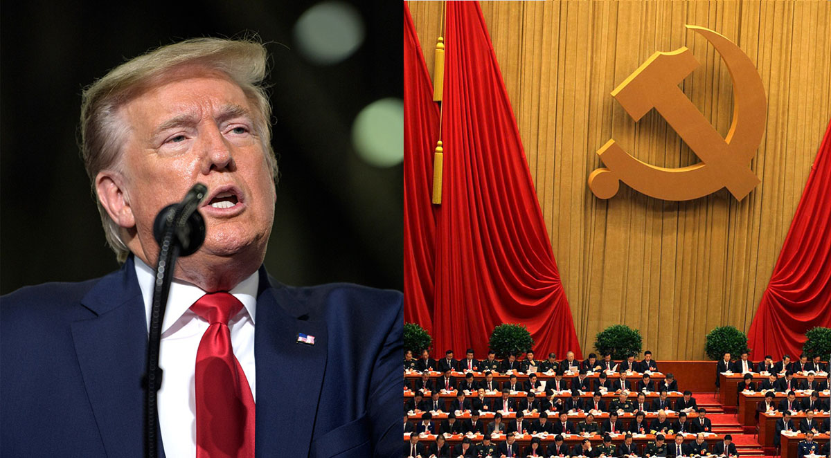 President Donald Trump och Nationella Kongressen, Kinesiska Kommunistpartiet