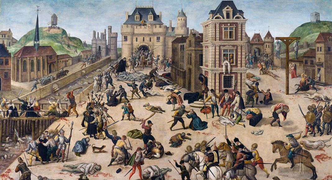 La masacre de San Bartolomé, por François Dubois