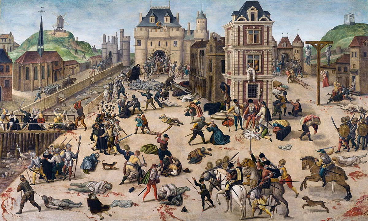 La masacre de San Bartolomé, por François Dubois