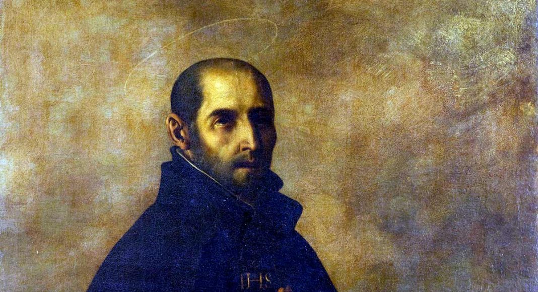 Ignatius Loyola. Målning av Francisco Zurbarán (1598-1664)