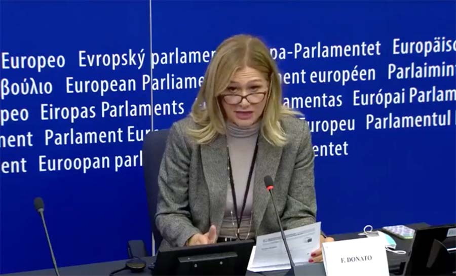 Francesca Donato, EU-parlamentariker. Foto: DVO Annual News