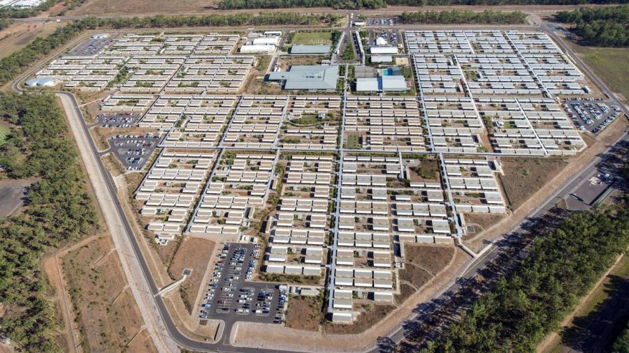 Koncentrationslägret Howard Springs Quarantine Camp, Northern Territory, Australia