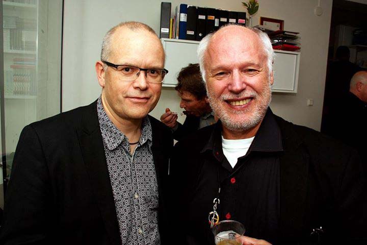 Torbjörn Sassersson och Börje Peratt. Foto: Ullmans PR, 6 nov 2014