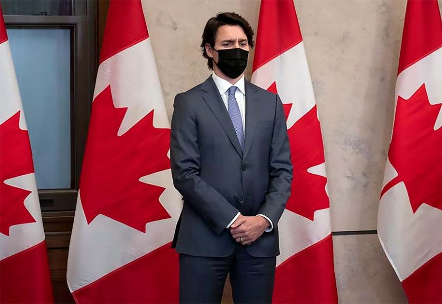 Justin Trudeau gillar inte Freedom Convoy 2022. Foto: Adrian Wyld, The Canadian Press